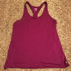 pink/purple work out tank top